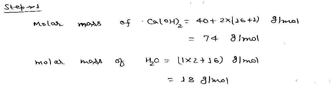 Chemistry homework question answer, step 1, image 1